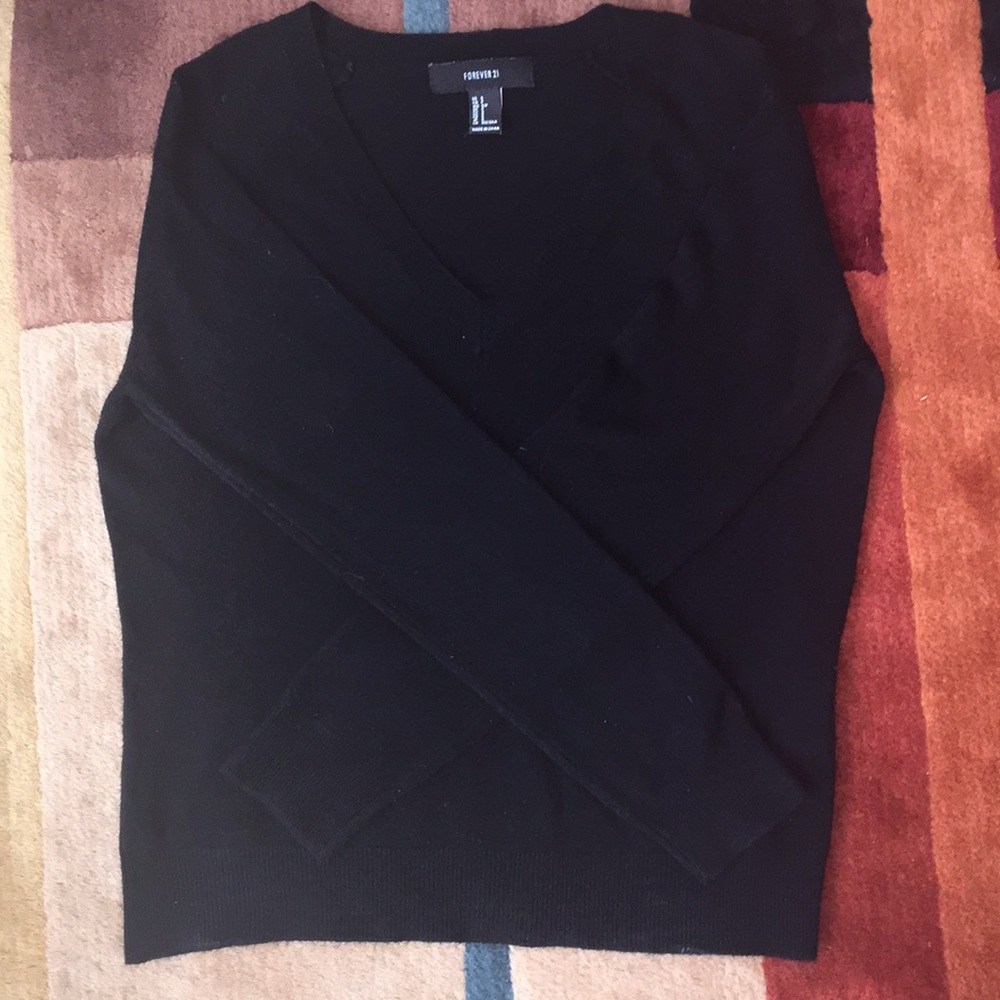 Black sweater
